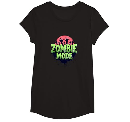 Herren Halloween Zombie Mode Gruselige Undead Grafik T-Shirt, Girls, Schwarz, XS Herren Halloween Zombie Mode Gruselige Undead Grafik T-Shirt, Girls, Schwarz, XS von Generic