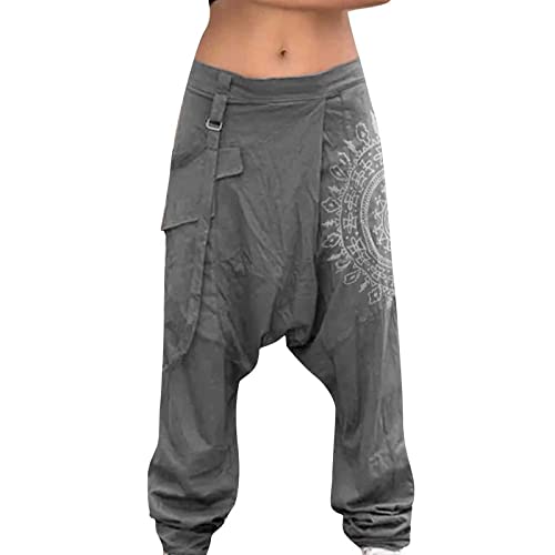 Herren Haremshose Mode Männer Aladinhose Pluderhose Yoga Goa Hosen Sarouel Baggy Freizeithose Jogginghose Kaftan Islam Islamische Kleidung Goa Hose von Generic