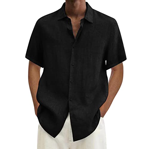 Herren Hemd Businesshemd Kurzarm Freizeithemd Herrenhemden Casual Regular Fit Bügelfrei Business Hemd Faltenfrei Formales Sommerhemd M-3XL Herren Hemd Businesshemd Kurzarm Freizeithemd Herrenhemden Casual Regular Fit Bügelfrei Business Hemd Faltenfrei Formales Sommerhemd M-3XL von Generic