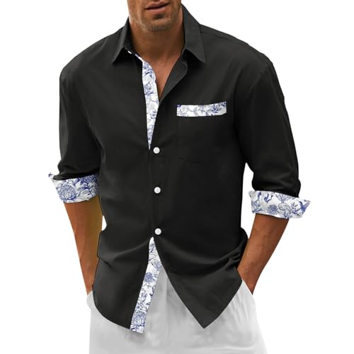 Herren Hemd Businesshemd Kurzarm Freizeithemd Herrenhemden Casual Regular Fit Bügelfrei Business Hemd Faltenfrei Formales Sommerhemd M-3XL Herren Hemd Businesshemd Kurzarm Freizeithemd Herrenhemden Casual Regular Fit Bügelfrei Business Hemd Faltenfrei Formales Sommerhemd M-3XL von Generic