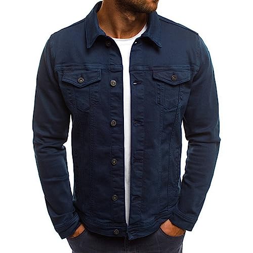 Herren Hemd Jeanshemd Freizeithemd Premium Denim Chest Pocket Jacke Herren Hemd Jeanshemd Freizeithemd Premium Denim Chest Pocket Jacke von Generic