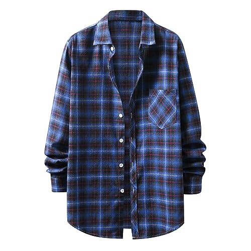 Herren Hemd Langarm Karriert Trachtenhemd Regular Fit Freizeithemd Karohemden Plaid Hemd Karriert Shirt Langarm Casual Button Down Freizeithemd Mit Brusttasche Normal Passform Herren Hemd Langarm Karriert Trachtenhemd Regular Fit Freizeithemd Karohemden Plaid Hemd Karriert Shirt Langarm Casual Button Down Freizeithemd Mit Brusttasche Normal Passform von Generic