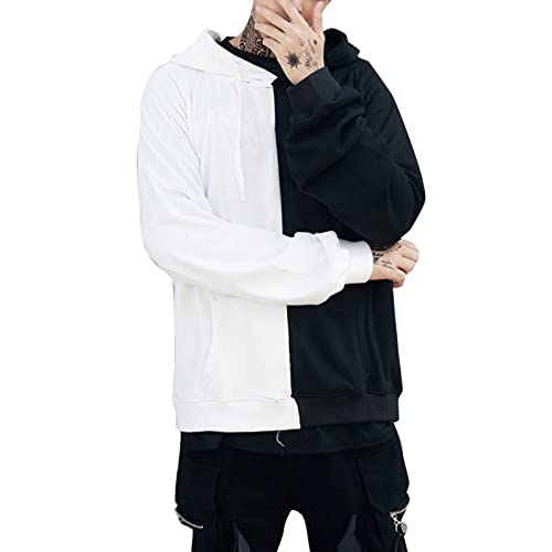 Herren Jacke Pulli Hoodies Pullover Sweatshirt Pullover Kapuze Basic Sweatshirt Hoodie Sweater Kapuzenpullover Herbst Winter Sweatshirt JackeKapuzenpulli Locker Casual Sport Pullover Oberteil von Generic