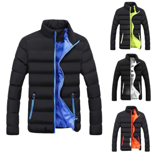 Herren Jacke Übergangsjacke Steppjacke Herren Winter Jacke Quilted Steppjacke Gefüttert Winterjacke von Generic