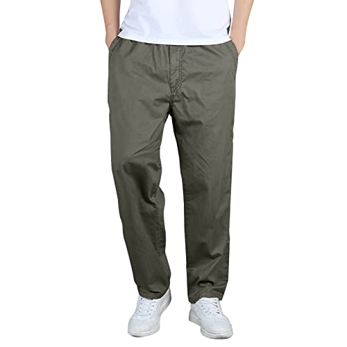 Herren Jogginghose Baumwolle Sporthose Lang Sweatpants Bequem Gemütlich Elastischer Bund Männer Trainingshose mit Taschen Einfarbig Cargo Pants Regular Fit Freizeithose Herren Jogginghose Baumwolle Sporthose Lang Sweatpants Bequem Gemütlich Elastischer Bund Männer Trainingshose mit Taschen Einfarbig Cargo Pants Regular Fit Freizeithose von Generic