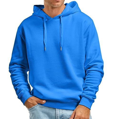 Herren Kapuzenpullover Sweatjacke Sweatshirt Farbvarianten Kapuzenjacke Kapuzenpulli mit Reißverschluss Langarm Hoodie Sport Style Casual Fitness Training Basic von Generic