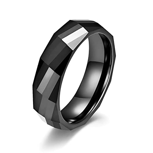 Herren Kreative Persönlichkeit Schwarz Keramik Verlobungsversprechen Eheringe von Generic