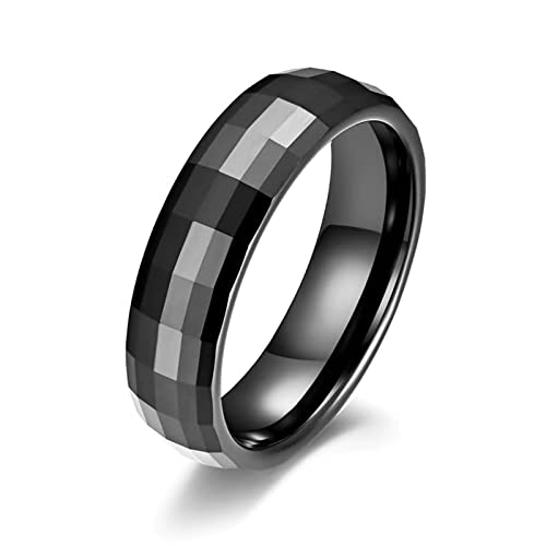 Herren Kreative Persönlichkeit Schwarz Keramik Verlobungsversprechen Eheringe von Generic