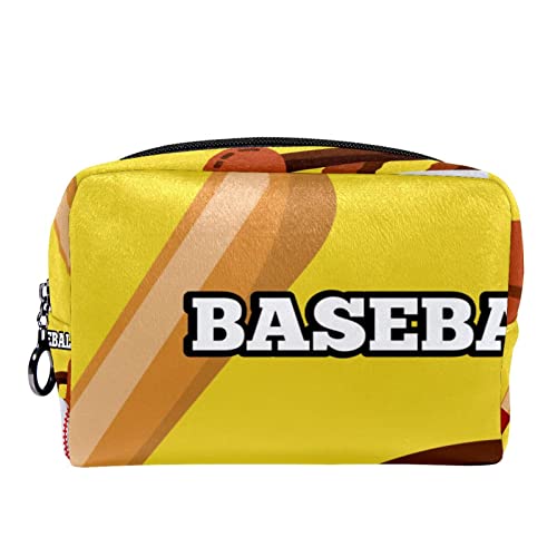 Herren Kulturbeutel, Reise Kulturbeutel, Dopp Kit für Männer, Reise Badezimmer Tasche Herren Rasierset, Reise Kit Kleine Taschen für Männer,Baseball Sport Karikatur von Generic