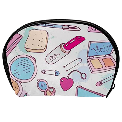 Herren Kulturbeutel, Reise Kulturbeutel, Dopp Kit für Männer, Reise Badezimmer Tasche Herren Rasierset, Reise Kit Kleine Taschen für Männer,Cartoon Kosmetik Muster von Generic