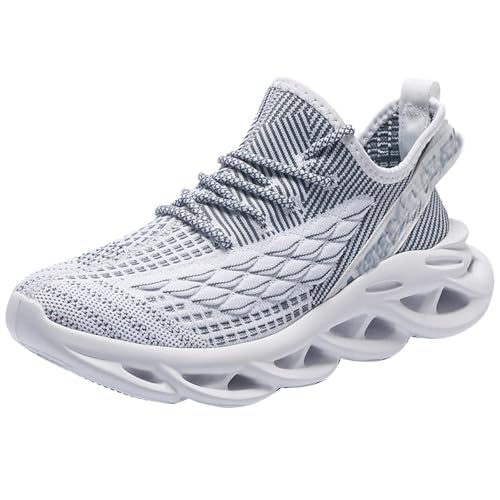 Herren Mesh Atmungsaktive Sportschuhe Modische Laufschuhe Schuhe Herren 43 Winter Sneaker Socken Herren 42-44 von Generic