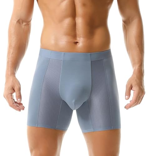 Herren Modal Unterwäsche Nahtlose Langes Bein Boxershorts Anti Chafing Unterhosen Atmungsaktiv Breiter Bund Gummibund Weich Retroshorts Sport 2er Pack Herren Modal Unterwäsche Nahtlose Langes Bein Boxershorts Anti Chafing Unterhosen Atmungsaktiv Breiter Bund Gummibund Weich Retroshorts Sport 2er Pack von Generic