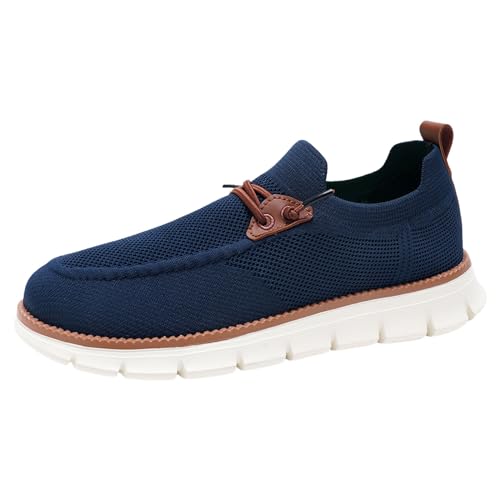 Herren Mokassins Flache Slipper Slip on Loafer Slipper Bootsschuhe Walkingschuhe Anzugschuhe Bequem Atmungsaktive Leichtgewichts Fitness Turnschuhe Herren Mokassins Flache Slipper Slip on Loafer Slipper Bootsschuhe Walkingschuhe Anzugschuhe Bequem Atmungsaktive Leichtgewichts Fitness Turnschuhe von Generic