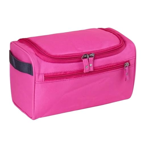 Herren Reise Aufbewahrungstasche Toilettenartikel Miss Kosmetiktasche(Dark pink) von Generic