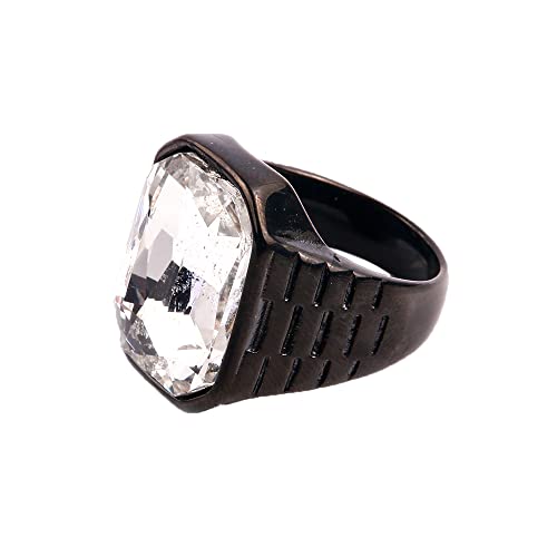 Herren-Ringe mit mehrfarbigen Edelsteinen, Edelstahl, Pers枚nlichkeit, trendiger Schmuck zum Jahrestag Herren-Ringe mit mehrfarbigen Edelsteinen, Edelstahl, Pers枚nlichkeit, trendiger Schmuck zum Jahrestag von Generic