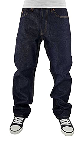 Herren Rocawear Urban Designer Loose Fit Regular Denim Jeans Raw Indigo, Raw Indigo, 36W x 33L Herren Rocawear Urban Designer Loose Fit Regular Denim Jeans Raw Indigo, Raw Indigo, 36W x 33L von Generic