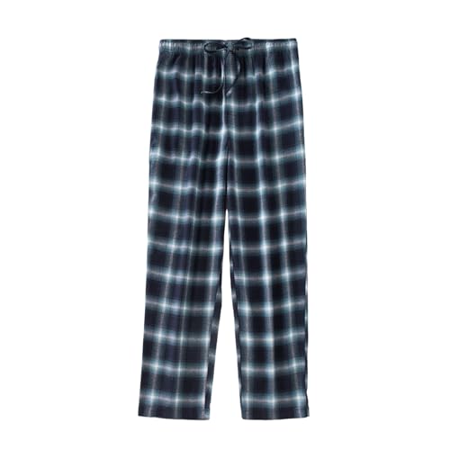 Herren Schlafanzughose Kariert Hose Lang Baumwolle Pyjamahose Weihnachts Schlafhose Nachtwäsche Herren Schlafanzughose Karierte Flanell Pyjamahose Lang Freizeithose Herren Schlafhose Hose von Generic