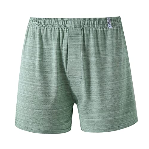 Herren Schlafanzughose Kurz Boxershorts Bottom Shorts Loungehose Freizeithose Pyjamahose Schlafshorts Sommer Schlafhose Nachtwäsche Shorts Unterhosen Unterwäsche von Generic