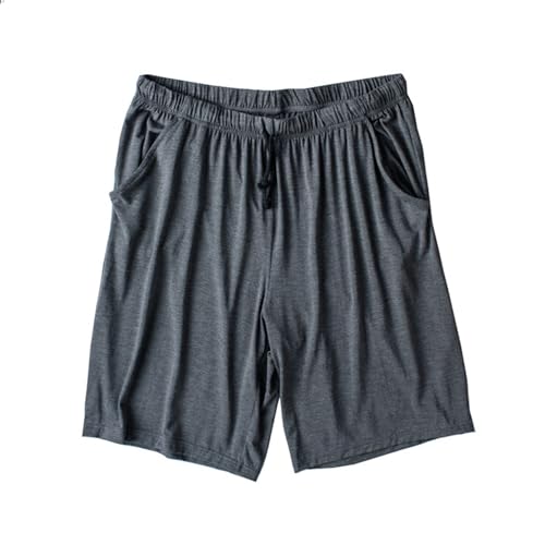 Herren Schlafanzughose Kurz Pyjamahose Schlafshorts Freizeithose Sommer Nachtwäsche Schlafhose Weich Shorts Sleephose Für Männer Shorty Schlafanzugshorts Seitentaschen Mit Taschen Pyjamahose Herren von Generic