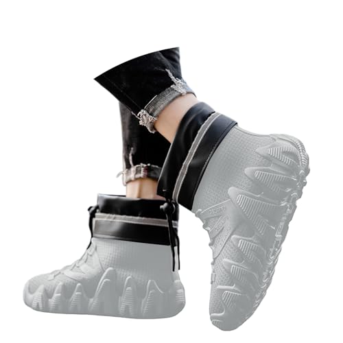 Herren Schneestiefel Winterstiefel warme Arbeitsstiefel für Outdoor-Aktivitäten Wanderungen bei Schnee kaltem Wetter mit Rutschfester Sohle (F-Grey, 45) von Generic