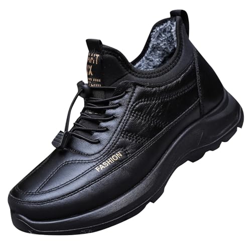 Herren Schuhe Gefüttert Schneestiefel Gefüttert Schneeschuhe Leicht Wanderstiefel Wasserdicht Leicht Winterschuhe Baumwollschuhe Trekkingschuhe Warm Winterschuhe Outdoor von Generic