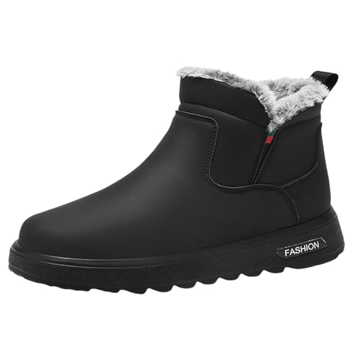 Herren Schuhe Gefüttert Schneestiefel Leicht Winterschuhe Wasserdicht Wanderschuhe Komfort Leicht Winterschuhe Wanderschuhe Wanderstiefel Wasserdicht Schneestiefel Outdoor von Generic