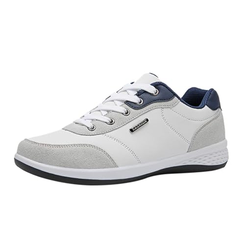 Herren Schuhe Sneakers, Running Schuhe Herren, Turnschuhe Luftpolster Shoes Halbschuhe Mit Elastische Schnürsenkel Fashion Leicht Joggingschuhe rutschfeste Arbeitsschuhe Freizeit Wanderschuhe von Generic
