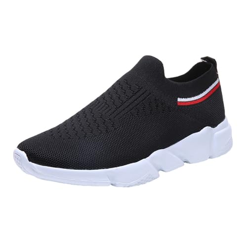 Herren Sneaker Orthofit Unisex Slip On Non-Slip Turnschuhe Leichte Walkingschuhe Freizeitschuhe Stoffschuhe Atmungsaktiv Running Workout Driving Penny Schuhe von Generic