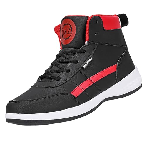 Herren Sneaker Trekkingschuhe Mit Erhöhungen rutschfeste Freizeitschuhe Sportschuhe Invisible Height Increased rutschfest Lightweight Canvas Sneaker Atmungsaktiv Atmungsaktiv Breathable Walkingschuhe von Generic