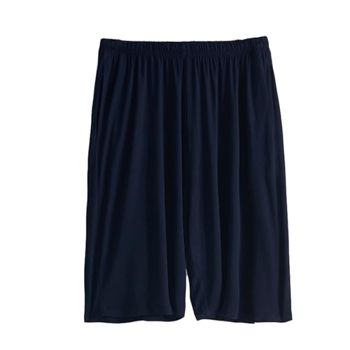 Herren Soft Pyjama Shorts mit Taschen 4-Wege Stretch & Wicking (erhältlich in Big & Tall),Marine,3XL von Generic