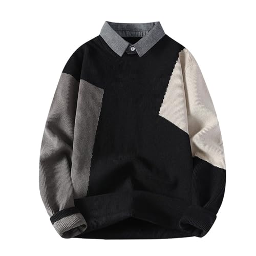 Herren Strickmantel Lang DüNner Rollkragenpullover Herren Strickjacke Herren Rot Tennis Pullover Herren Schwarzer Pullover Herren Rollkragenpullover Schwarz Herren Modische Herren Pullover Herren von Generic