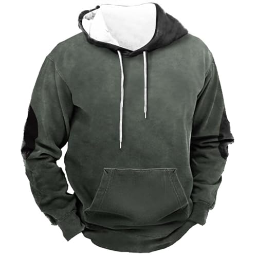 Herren Sweatshirt Dünn Mit Tunnelzug Kapuze: Oberteil Herren Langarm Einfarbig Kapuzenshirt Leicht Kapuzenpullover Atmungsaktiv Jersey Bequem Freizeit Sweatshirt Luftige Hoody Sportstyle Tracksuit von Generic