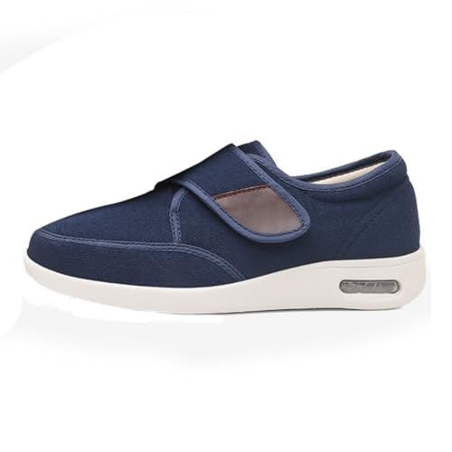 Herren Verstellbare Passform Diabetikerschuhe Lässige orthopädische Wanderschuhe Memory Foam Bequeme Ödemsandalen,Blau,41 EU Herren Verstellbare Passform Diabetikerschuhe Lässige orthopädische Wanderschuhe Memory Foam Bequeme Ödemsandalen,Blau,41 EU von Generic