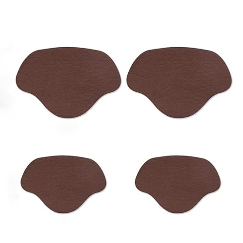 High Heels Ferse Reparatur Subvention, Outdoor-Turnschuhe Selbstklebende Schuhe Innen Aufkleber, Mehrfarbig Optional(Brown,3 pair) von Generic