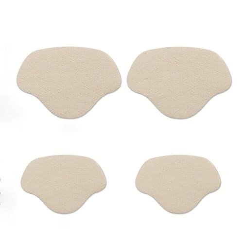 High Heels Ferse Reparatur Subvention, Outdoor-Turnschuhe Selbstklebende Schuhe Innen Aufkleber, Mehrfarbig Optional(Khaki,3 pair) von Generic