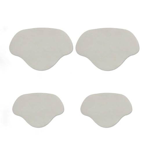 High Heels Ferse Reparatur Subvention, Outdoor-Turnschuhe Selbstklebende Schuhe Innen Aufkleber, Mehrfarbig Optional(Light grey,2 pair) von Generic