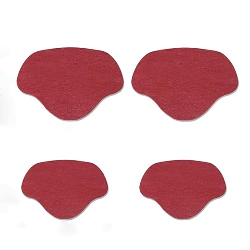 High Heels Ferse Reparatur Subvention, Outdoor-Turnschuhe Selbstklebende Schuhe Innen Aufkleber, Mehrfarbig Optional(Red,2 pair) von Generic