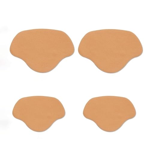 High Heels Ferse Reparatur Subvention, Outdoor-Turnschuhe Selbstklebende Schuhe Innen Aufkleber, Mehrfarbig Optional(Yellow,2 pair) von Generic