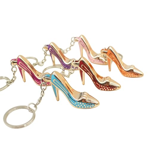 High Heels Schlüsselanhänger 6pcs Mode Personality Keyring for Freundin Bag Charm von Generic
