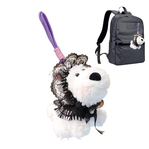 Highland Dog Plüsch-Schlüsselanhänger Niedlicher Plüsch-Hundetaschen-Anhänger | Cartoon Welpen-Taschendekoration, Plüschhundefüller, niedliches spielerisches Spielzeug, A, riferimento alla Highland Dog Plüsch-Schlüsselanhänger Niedlicher Plüsch-Hundetaschen-Anhänger | Cartoon Welpen-Taschendekoration, Plüschhundefüller, niedliches spielerisches Spielzeug, A, riferimento alla von Generic