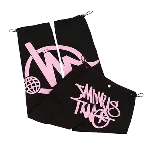 Hip-Hop Cargo Hosen Männer Minus Two Cargo Baggy Jeans Hose Herren Cargo Jogginghose 2023 Harajuku Hip Hop Print Loose Men Rock Straight Hose Mit Weitem Bein Pocket Freizeithose Streetwear Hip-Hop Cargo Hosen Männer Minus Two Cargo Baggy Jeans Hose Herren Cargo Jogginghose 2023 Harajuku Hip Hop Print Loose Men Rock Straight Hose Mit Weitem Bein Pocket Freizeithose Streetwear von Generic