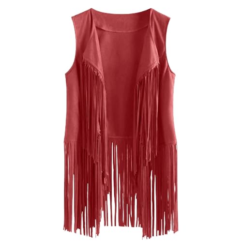 Hippie Kleidung Damen Weste mit Fransen, 70er Jahre Damen, Hippie Kleidung Women, Faschingskostüm Frauen, Karnevalskostüme Frauen, 80er 90er Jahre Outfit Hippie Kleidung Damen Weste mit Fransen, 70er Jahre Damen, Hippie Kleidung Women, Faschingskostüm Frauen, Karnevalskostüme Frauen, 80er 90er Jahre Outfit von Generic