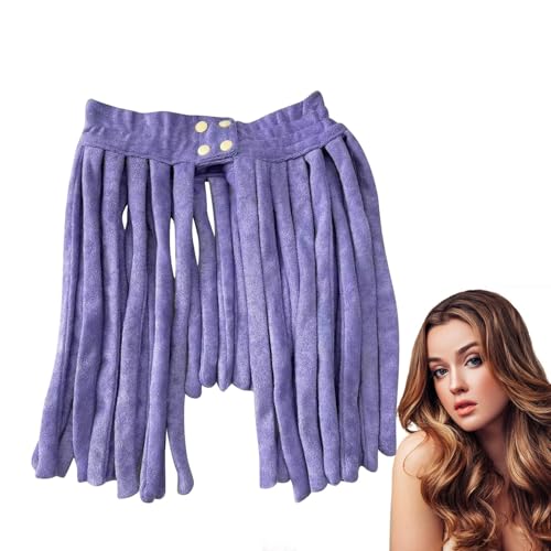 Hitzefreies Curling-Stab-Stirnband, Heatless Curling-Set | Styling-Tool für lockiges Haar 2 in 1,Haar-Accessoires für Damen, Lockenwickler, absorbieren schnell Wasser, für langes Haar von Generic