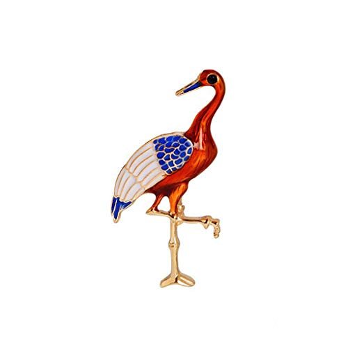 Hochwertige kreative Broschen u0026 Pins, Farbe Flamingo, Design Brosche für den Abschlussball, Hochzeit, Damen, Mantel, Anstecknadel, alle Match Schmuck Hochwertige kreative Broschen u0026 Pins, Farbe Flamingo, Design Brosche für den Abschlussball, Hochzeit, Damen, Mantel, Anstecknadel, alle Match Schmuck von Generic