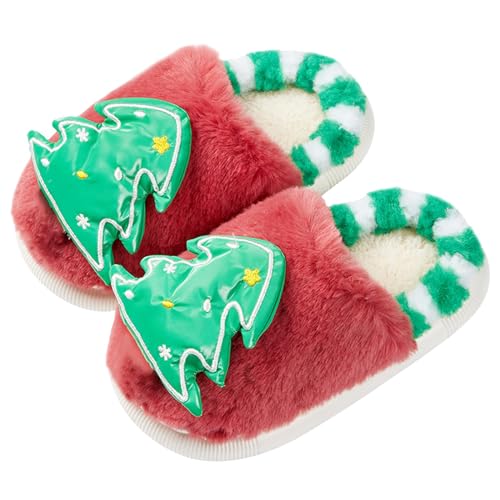 Hohe Hausschuhe Kinder Mädchen Weihnachten Niedliche Cartoon-Hausschuhe für und Mädchen, Bequeme rutschfeste Wanderschuhe mit weicher Unterseite für den Innenbereich, Antirutsch (Red, 33.5 Big Kids) Hohe Hausschuhe Kinder Mädchen Weihnachten Niedliche Cartoon-Hausschuhe für und Mädchen, Bequeme rutschfeste Wanderschuhe mit weicher Unterseite für den Innenbereich, Antirutsch (Red, 33.5 Big Kids) von Generic