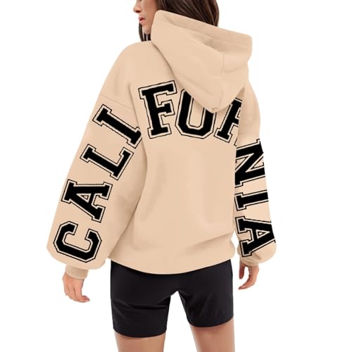 Hoodie Damen, Hoodie Damen Oversize Backprint Pullover Blakely Aufdruck Casual Herbst Winter Sweatshirt mit Kapuze Langarm Kapuzenpullover Hoodies für Damen Langarmshirt Pulli Sweatshirts von Generic