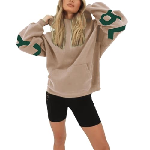 Hoodie Damen, Hoodie Damen Oversize Backprint Pullover Blakely Aufdruck Casual Herbst Winter Sweatshirt mit Kapuze Langarm Kapuzenpullover Hoodies für Damen Langarmshirt Pulli Sweatshirts von Generic