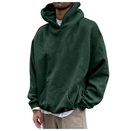 Hoodie Herren,Pullover Herren LOS Angeles Langarm Hoodie mit Kapuze Tasche Oversize Kapuzenpullover Casual Sport Fitness Herbst Winter Sweatshirt Kapuzenjacke Kapuzenpulli Pulli Sweatjacke von Generic