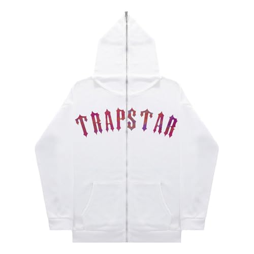 Hoodie Herren Kapuzenpullover Trapstar Hoodie Herren Trapstar London Jacke Herbst Winter Zip Up Kapuzenjacke Pullover Unisex Trapstar Drucken Tracksuit Leichte Kapuzenpullover Sportswear 01 von Generic