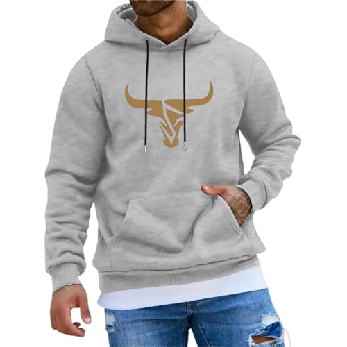 Hoodie Herren Rosa Weißes Bunte Coole Ausgefallene XL Running Langärmlige Florales Herrenshirt Oversized Original Sweatpullover Xmas Leichte Irische Kapuzenpulli Statement Fleeceshirts Street von Generic